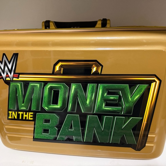 WWE Gold Money in the Bank Briefcase - Picture 7 of 9
